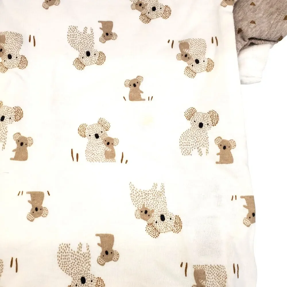 Carters Baby Boy Koala Body Suit 3 Piece 6-9 Months NEW Cotton